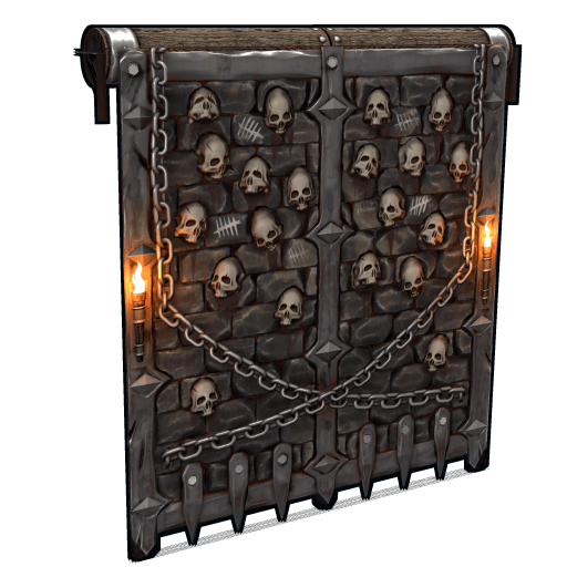 Dungeon Garage Door