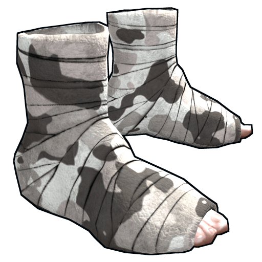 Arctic Protection Burlap Shoes