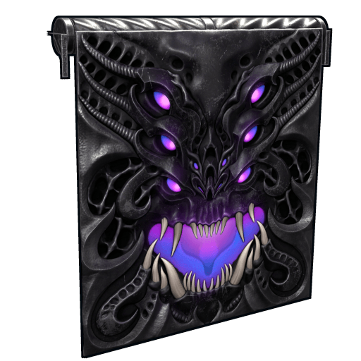 Abyss Garage Door