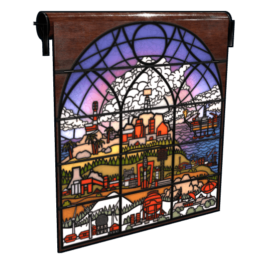 Monuments Glass Garage Door