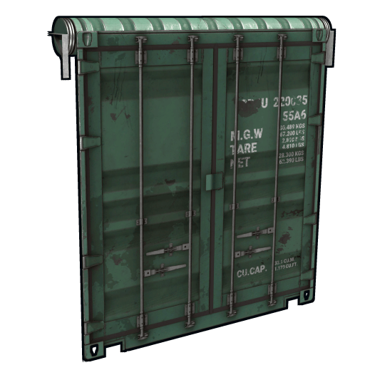 Shipping Container Garage Door