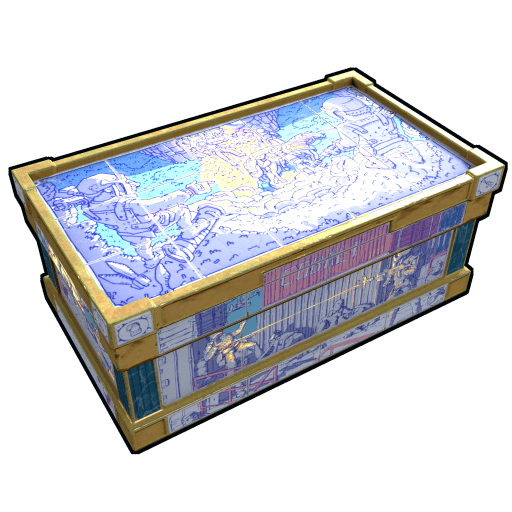 Porcelain Large Wood Box