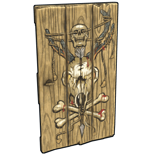 Rampage Wooden Door