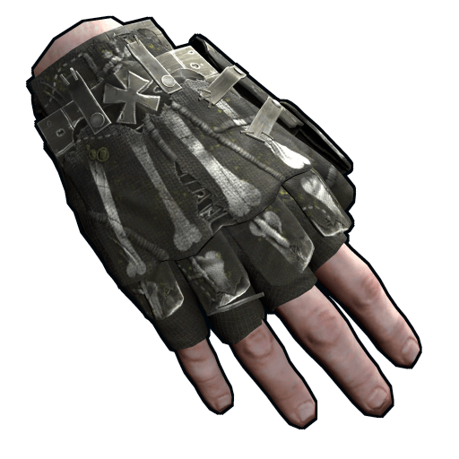 Pirate Roadsign Gloves