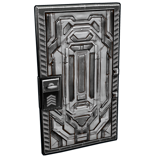 Dystopian Cell Door