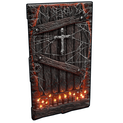 Coffin Wooden Door