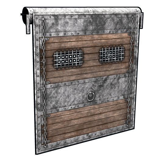 Frontier Rustic Garage Door