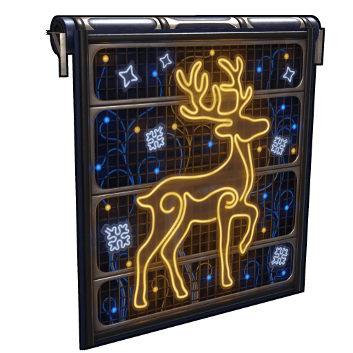 Winter Spirit Garage Door