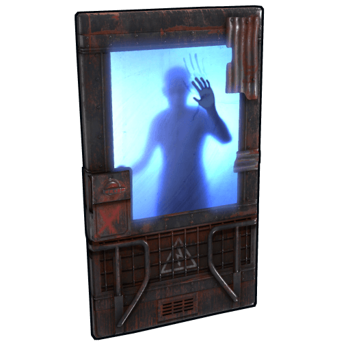 Trust in Rust Clone Metal Door