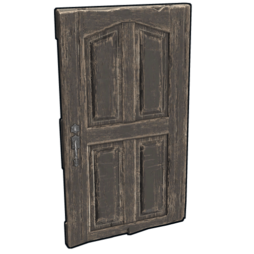 Cozy Wooden Door