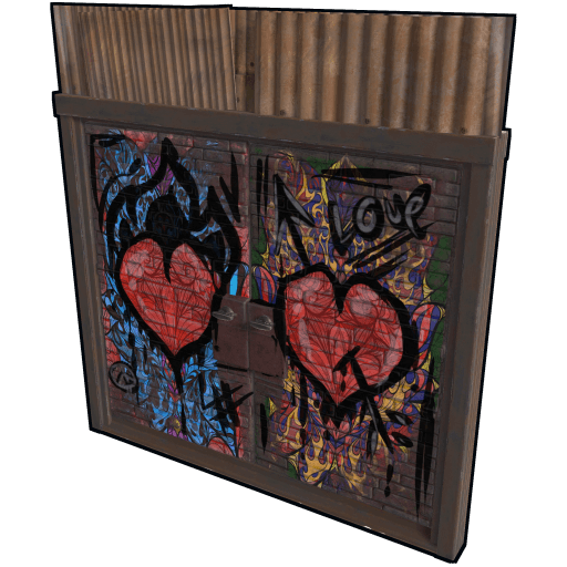 Graffiti Love Double Door