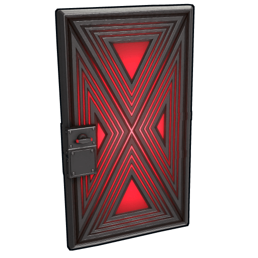 Evil Lair Metal Door