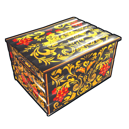 Khokhloma Small Box