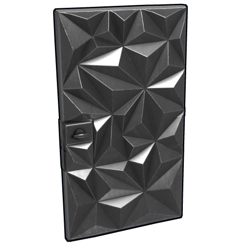 Facet Sheet Metal Door