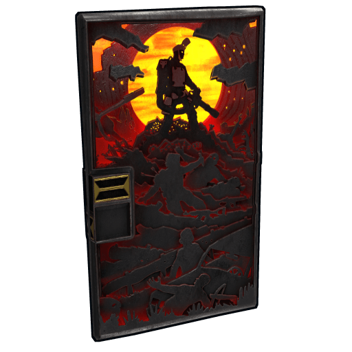 Shadowborn Sheet Metal Door
