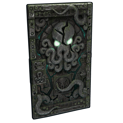 Tomb Of The Octopus Metal Door