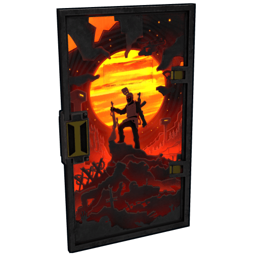 Shadowborn Armored Door