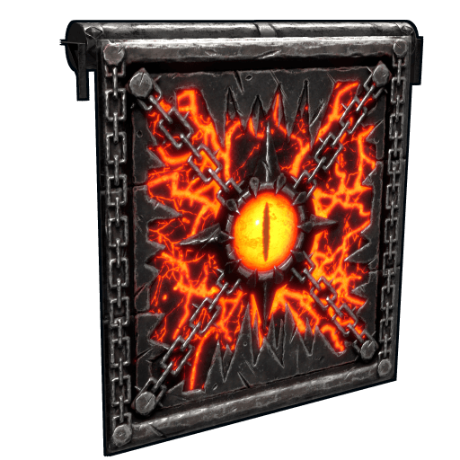 Watcher of Doom Garage Door