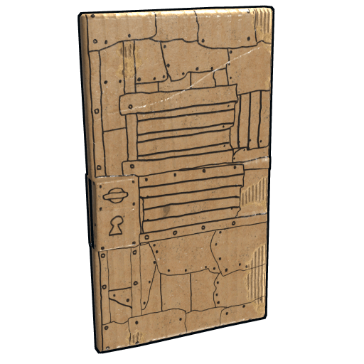 Cardboard Sheet Metal Door