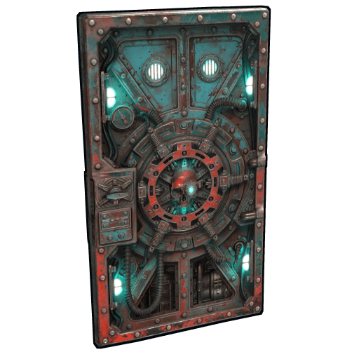 Mech Overlord Metal Door