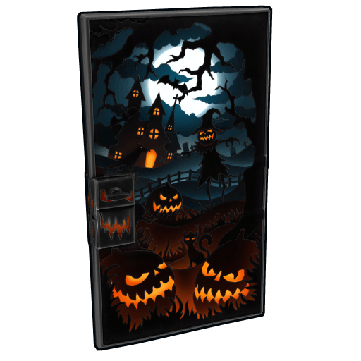 Grim Farm Metal Door