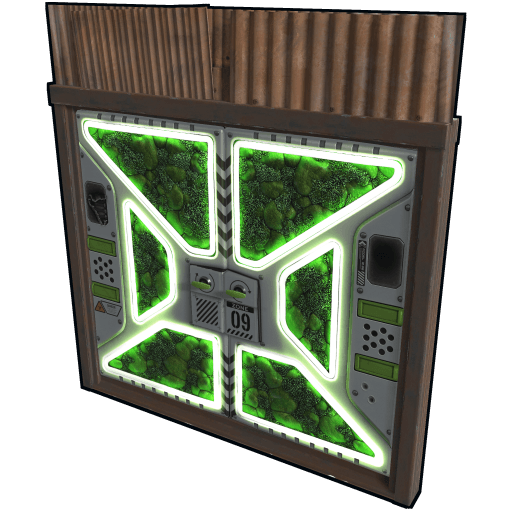 Greening Area Double Door
