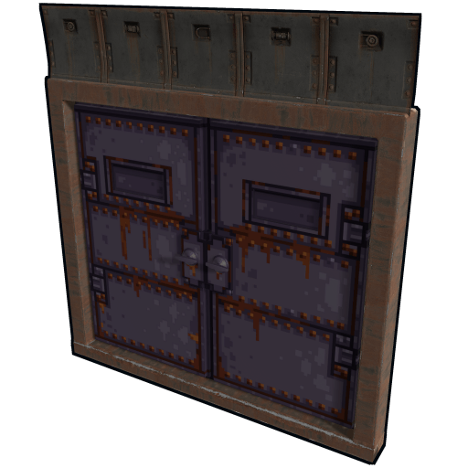 Pixel Armored Double Door