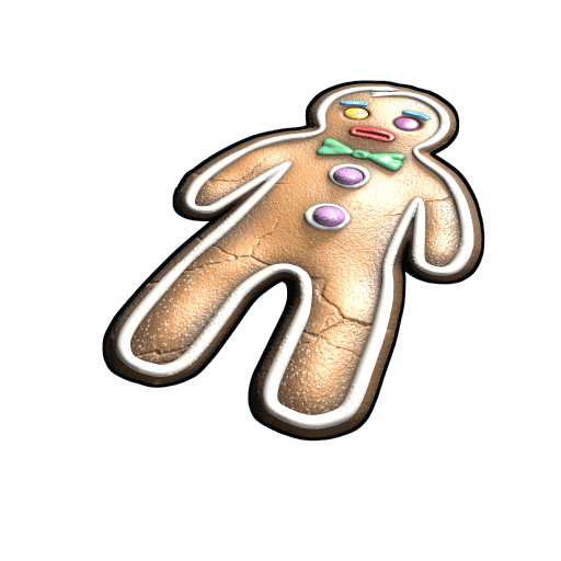 Gingerbread Man Rug
