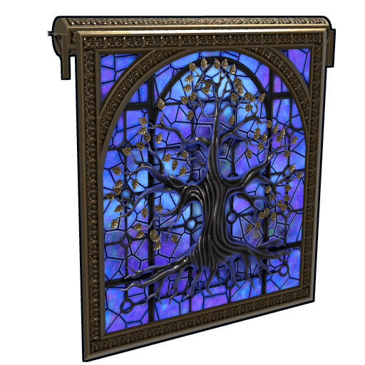Mystic Tree Garage Door