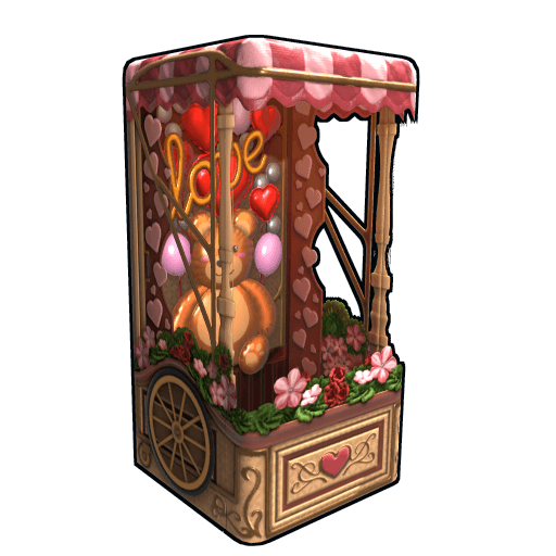 Lovely Balloon Cart