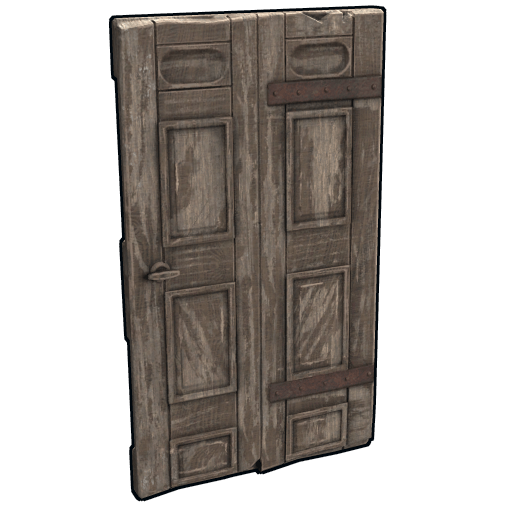 Adobe Wood Door
