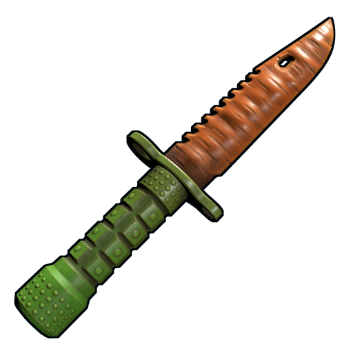 Carrot Combat Knife
