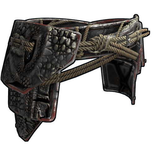 Black Alligator Kilt