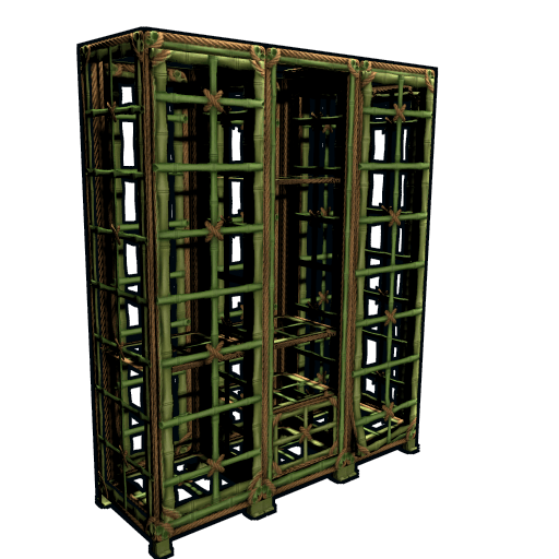Bamboo Cage Locker