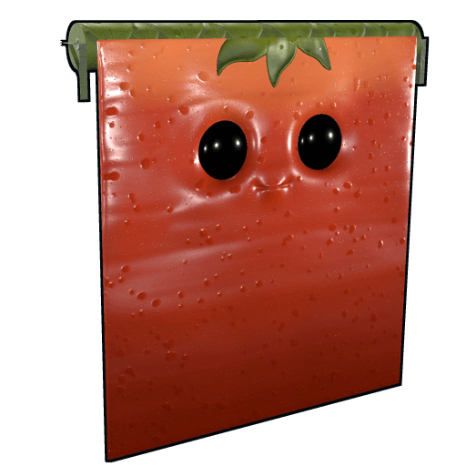 Señor Tomato Garage Door