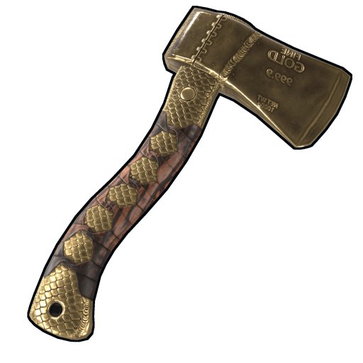 Gold Chains Hatchet