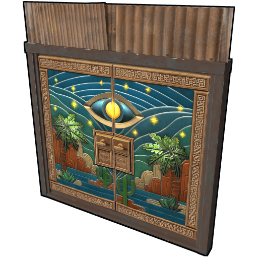 Oasis Sheet Metal Double Door