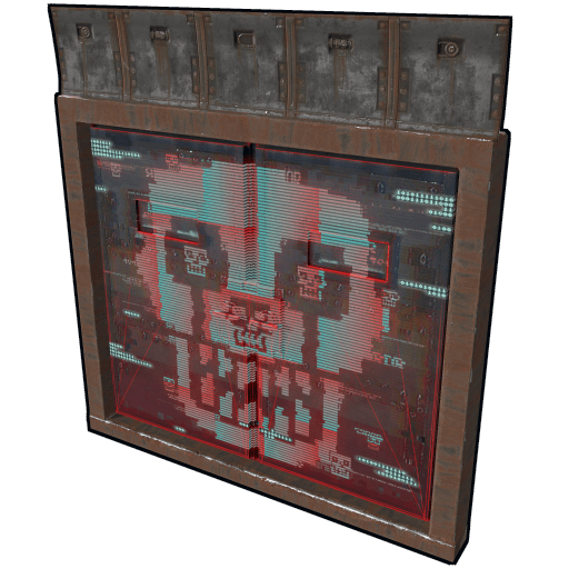 Corrupted Armored Double Door