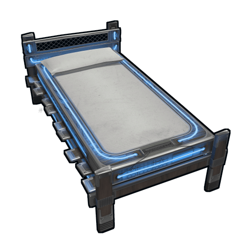 Neon Bed - Blue