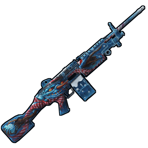 Evil Snowman M249