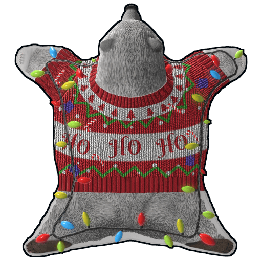 Santa's Bearskin Rug