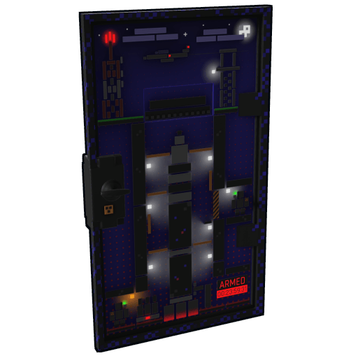 Blocky Silo Armored Door