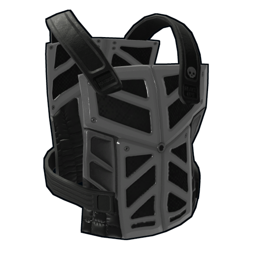 Black OPS Metal Chest Plate