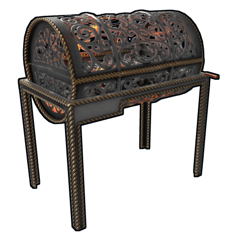 Wrought Iron BBQ