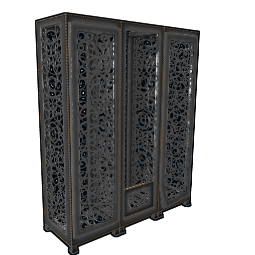 Wrought Iron Locker