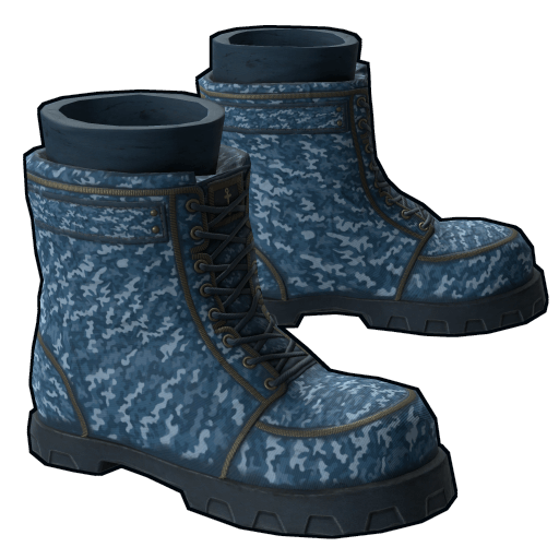 Naval Camo Boots