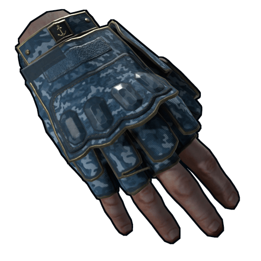 Naval Camo Roadsign Gloves