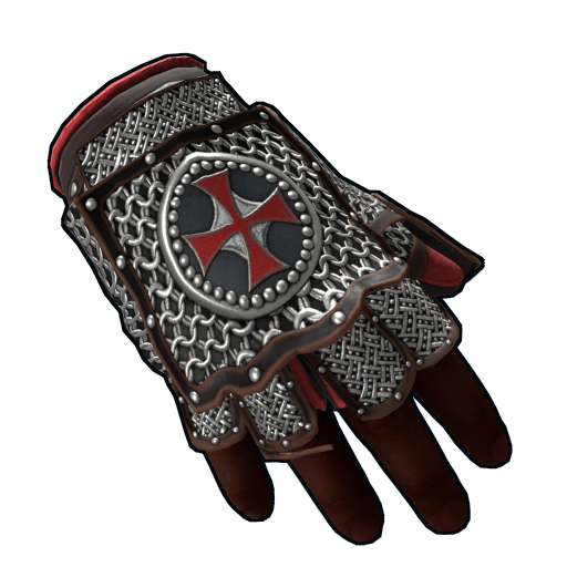 Knights Templar Roadsign Gloves