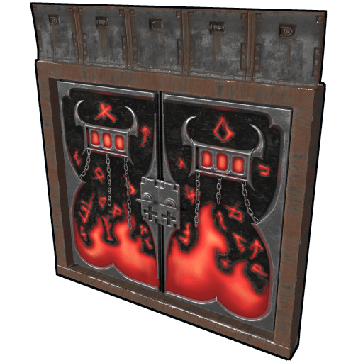 Armored Double Door from Hell