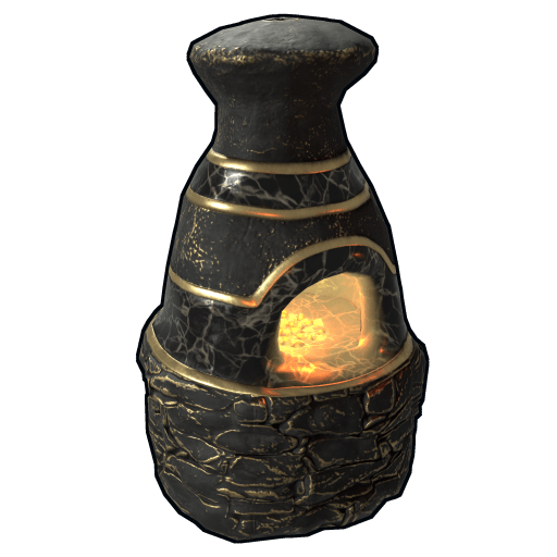 Ornate Marble Furnace